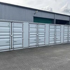 40 fuß hc versandcontainer mit seitlichen Öffnungen