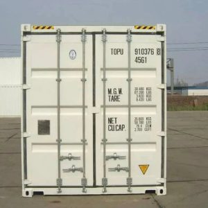 40 fuß weißer versandcontainer – neu